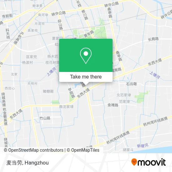 麦当劳 map