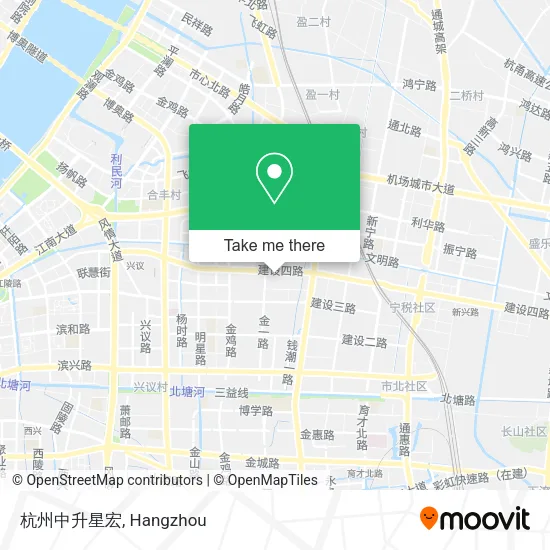 杭州中升星宏 map