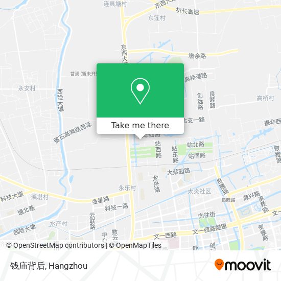 钱庙背后 map