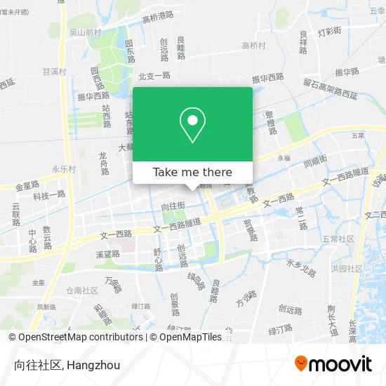 向往社区 map