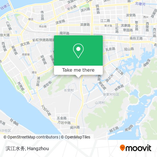 滨江水务 map