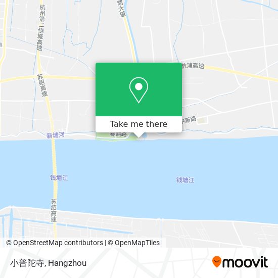 小普陀寺 map