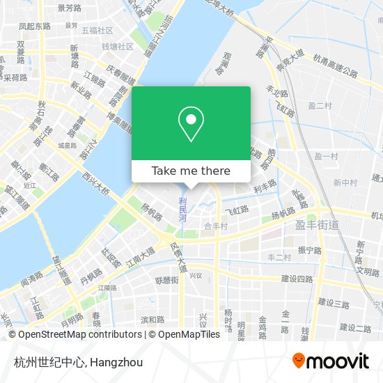 杭州世纪中心 map