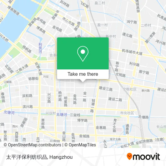 太平洋保利纺织品 map