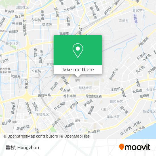 垂梯 map