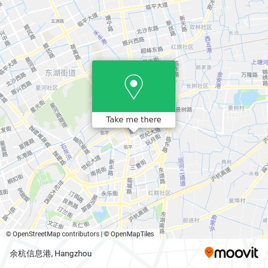 余杭信息港 map