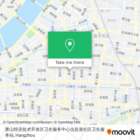 萧山经济技术开发区卫生服务中心信息港社区卫生服务站 map