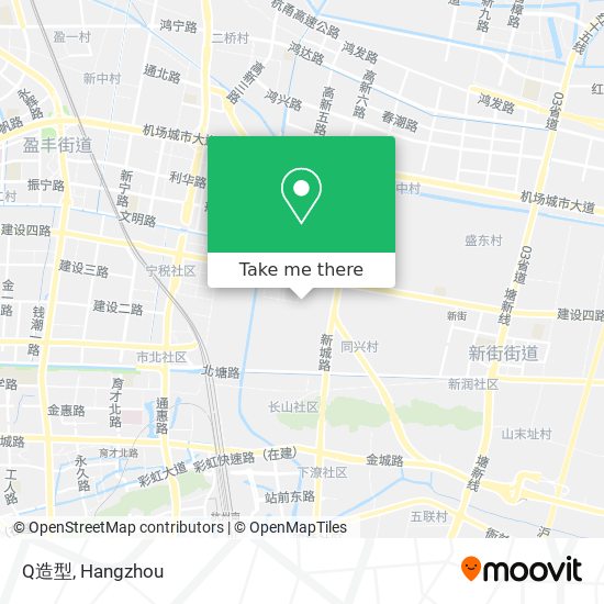Q造型 map