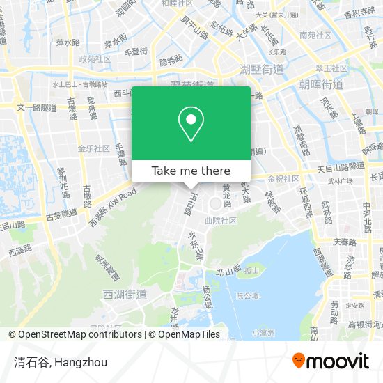 清石谷 map