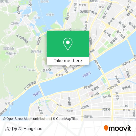 清河家园 map