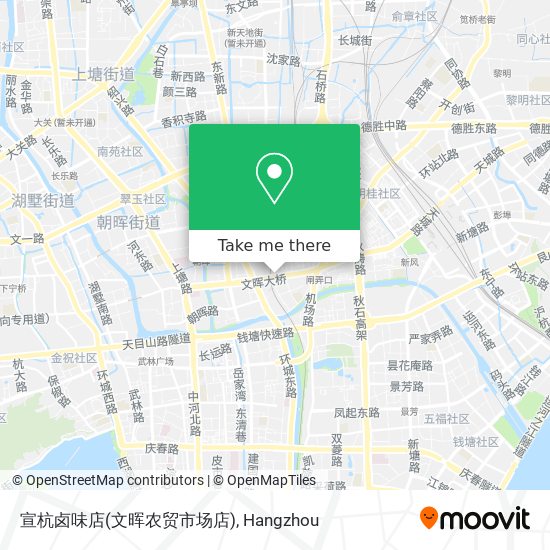 宣杭卤味店(文晖农贸市场店) map