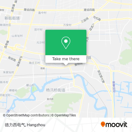 德力西电气 map