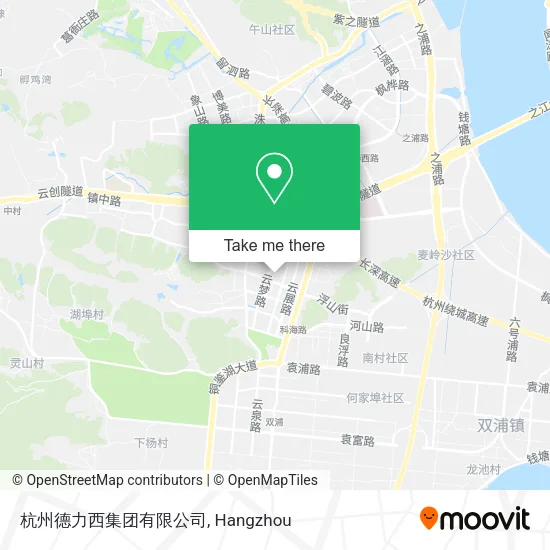 杭州德力西集团有限公司 map