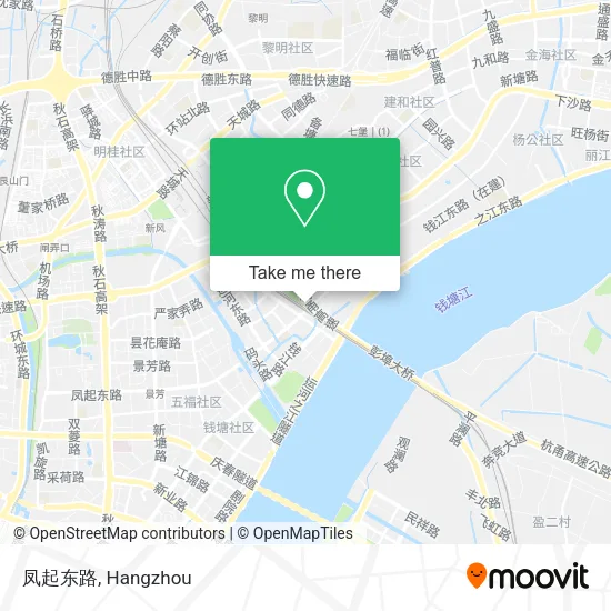 凤起东路 map