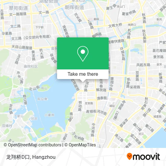 龙翔桥D口 map