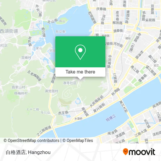 白格酒店 map