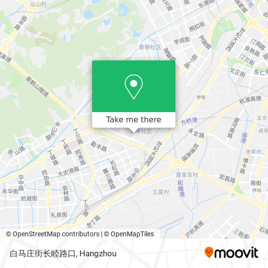 白马庄街长睦路口 map