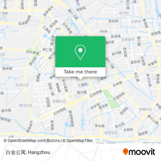 白金公寓 map