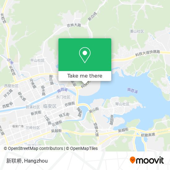 新联桥 map