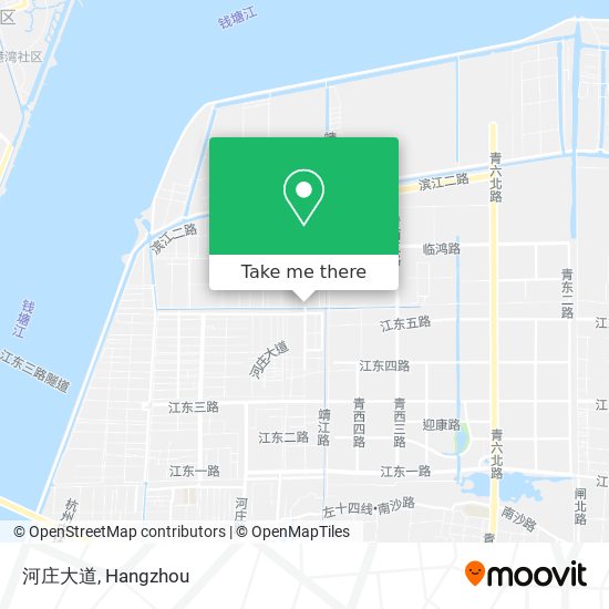 河庄大道 map