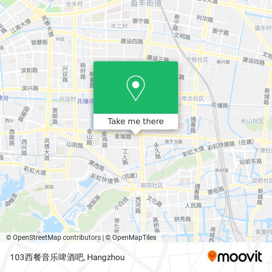 103西餐音乐啤酒吧 map