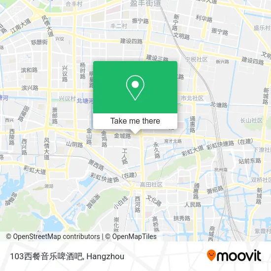 103西餐音乐啤酒吧 map