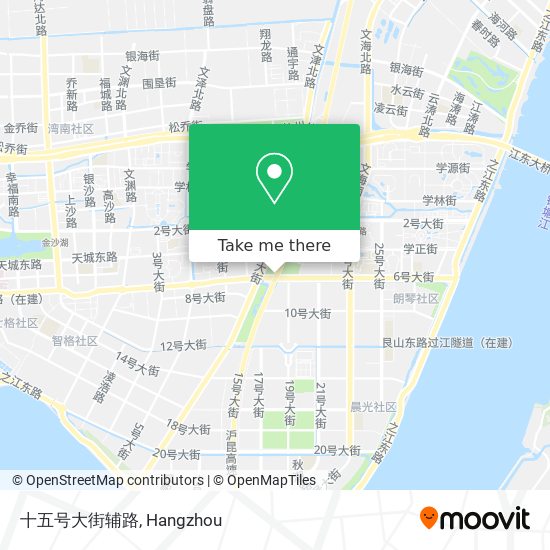 十五号大街辅路 map
