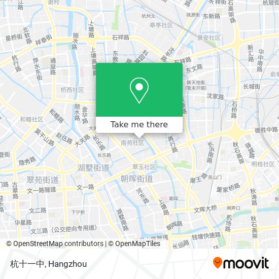 杭十一中 map