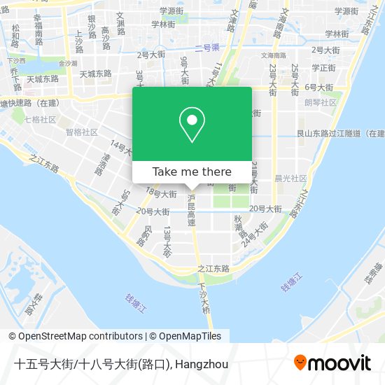 十五号大街/十八号大街(路口) map