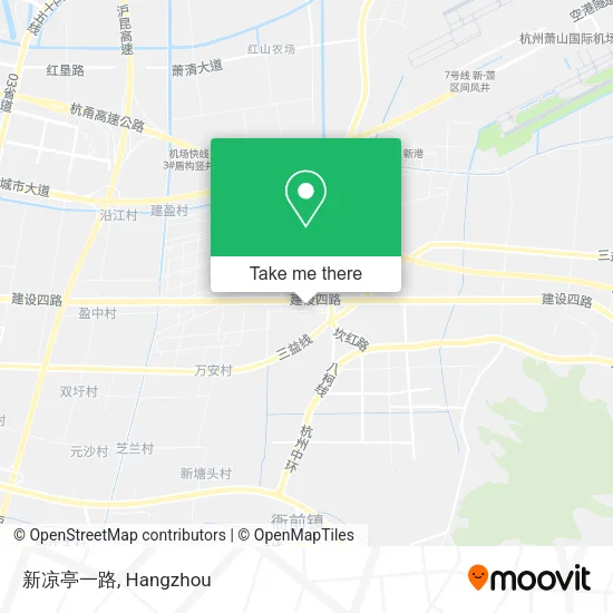 新凉亭一路 map