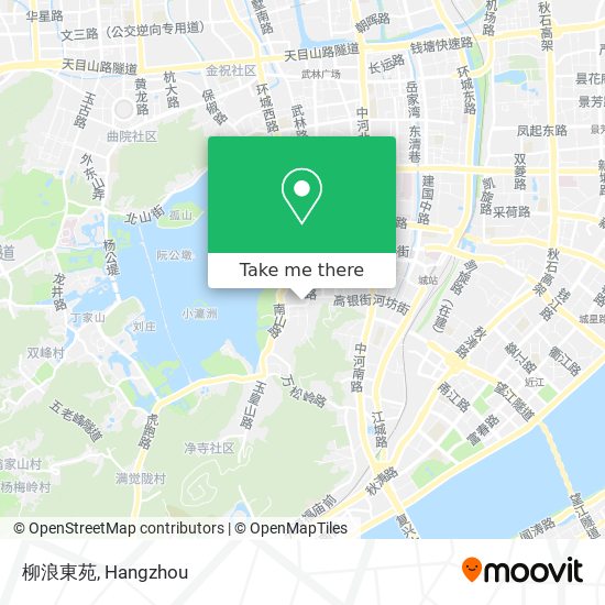 柳浪東苑 map