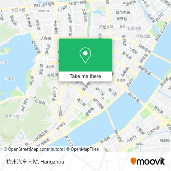 杭州汽车南站 map