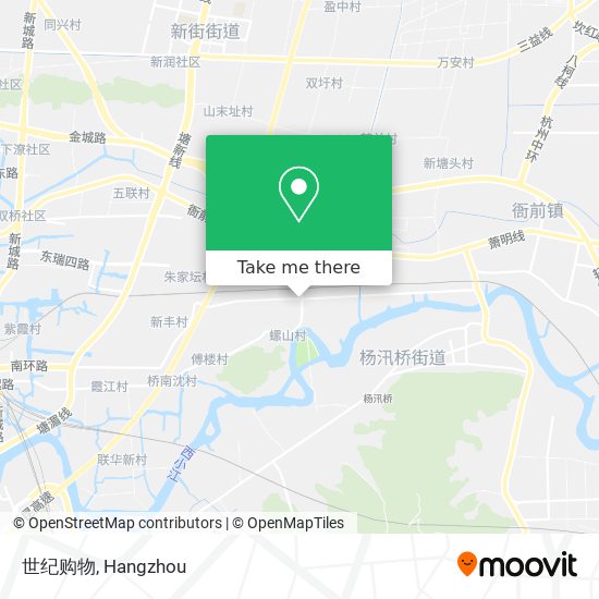 世纪购物 map