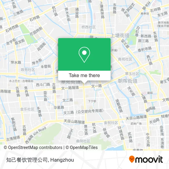 知己餐饮管理公司 map