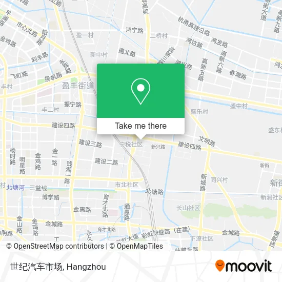 世纪汽车市场 map