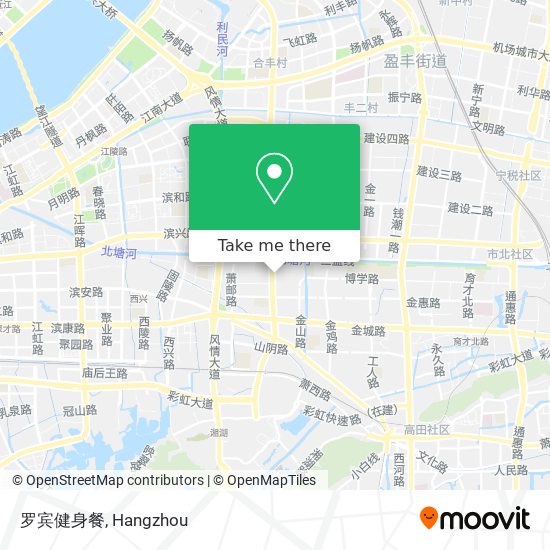 罗宾健身餐 map