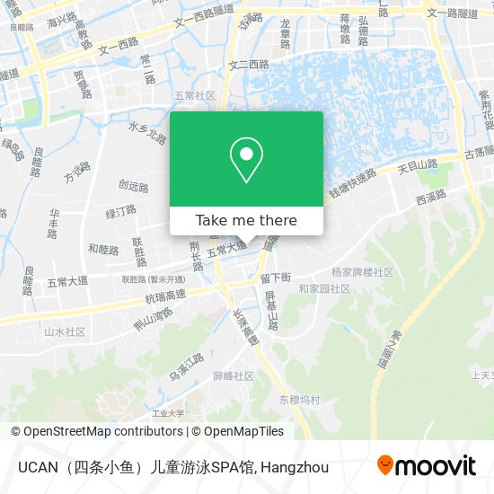 UCAN（四条小鱼）儿童游泳SPA馆 map