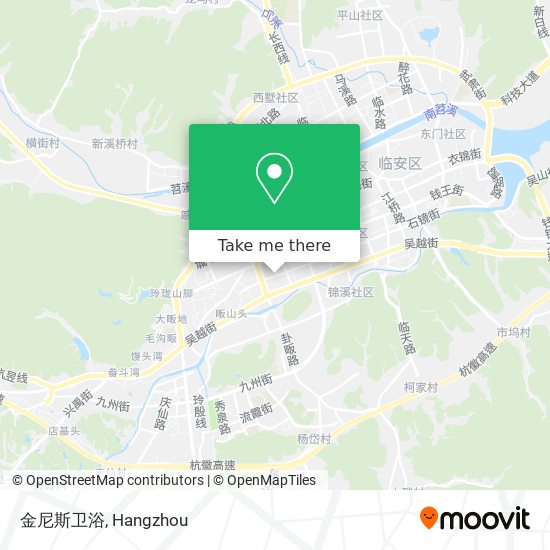 金尼斯卫浴 map