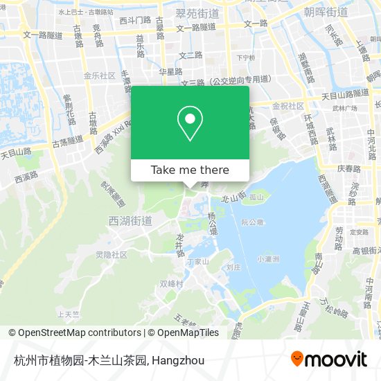 杭州市植物园-木兰山茶园 map