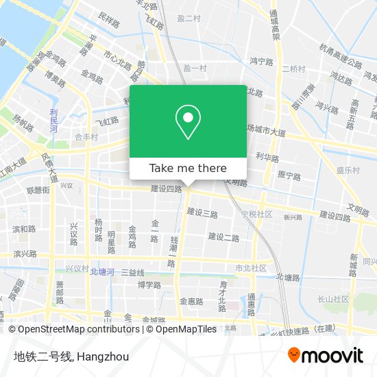 地铁二号线 map