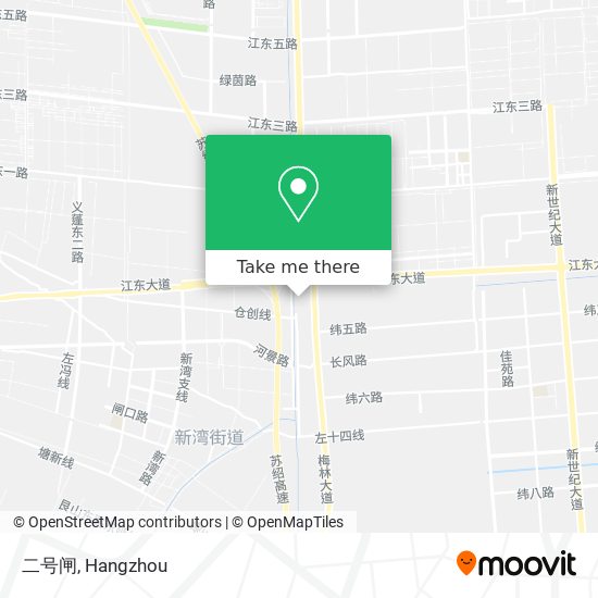 二号闸 map