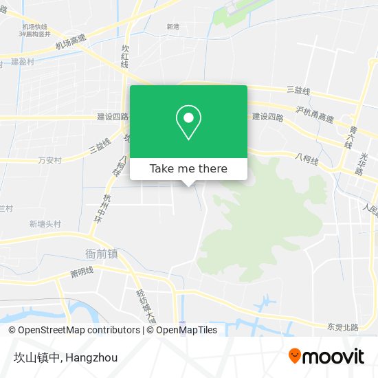 坎山镇中 map