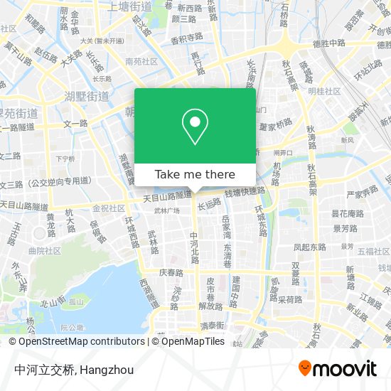 中河立交桥 map