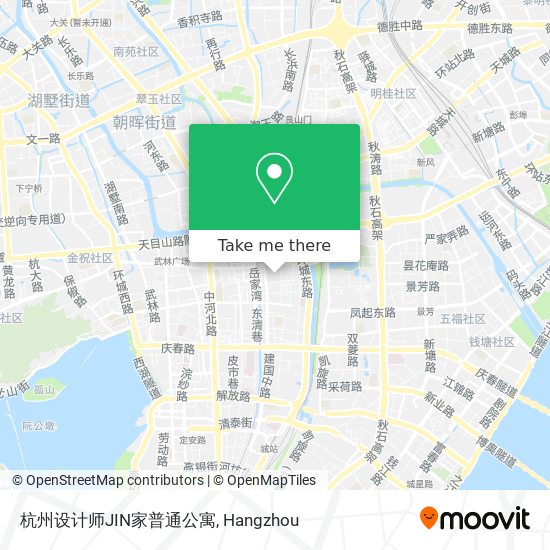 杭州设计师JIN家普通公寓 map