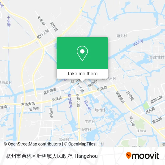杭州市余杭区塘栖镇人民政府 map
