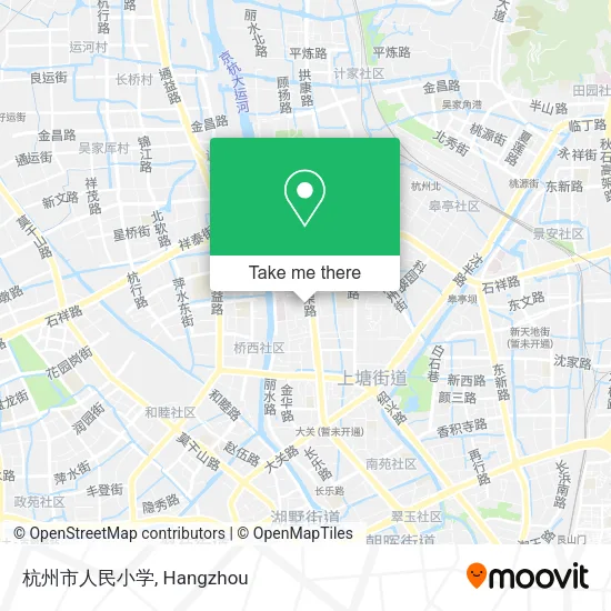 杭州市人民小学 map