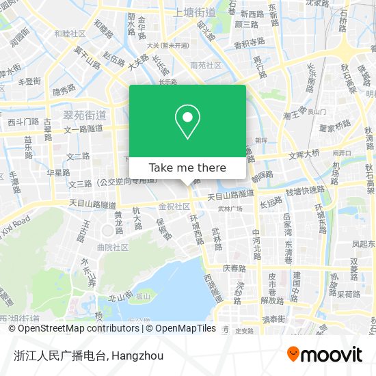 浙江人民广播电台 map