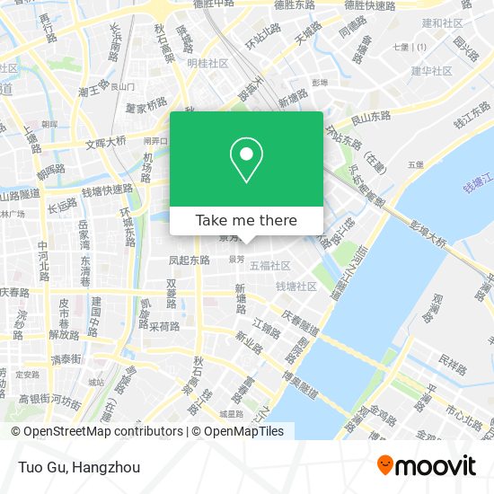 Tuo Gu map