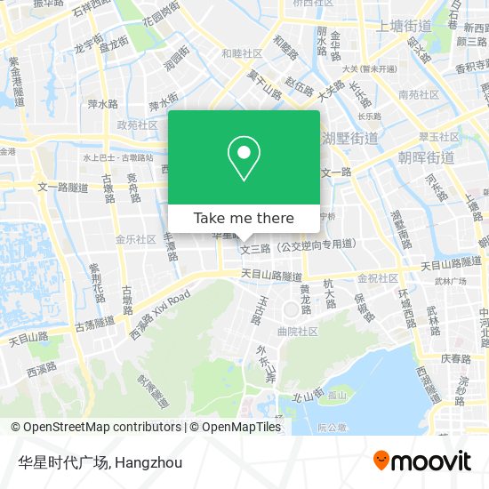 华星时代广场 map