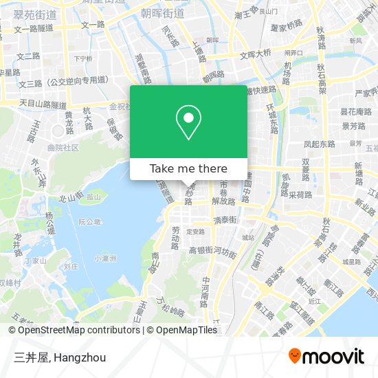 三丼屋 map